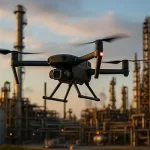 Security drone monitoring
