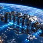 Servers above Earth