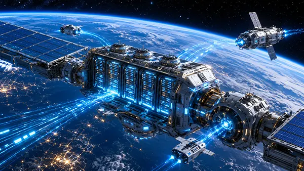 Servers above Earth