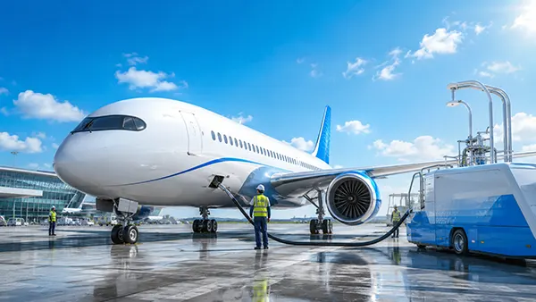 Hydrogen aircraft engine